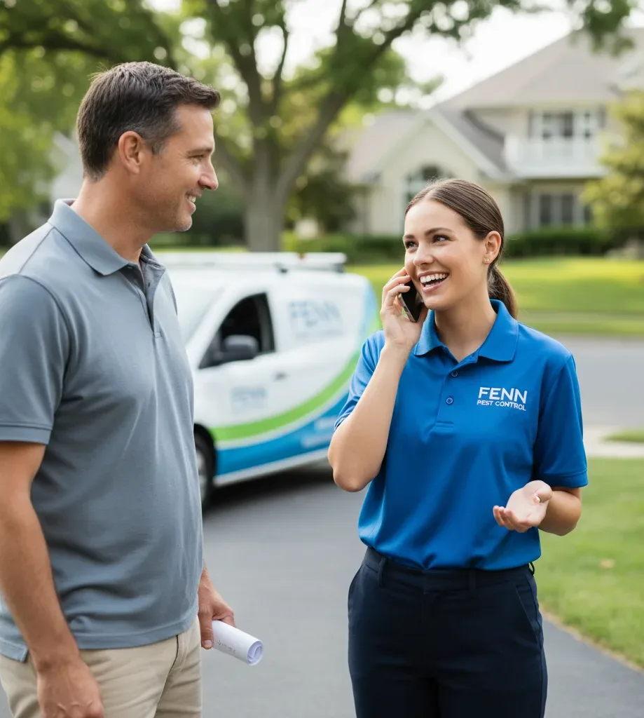 Fenn Pest Control customer support in Battleboro